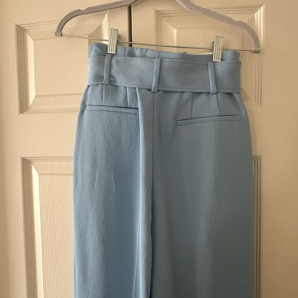 Sandro Blue Wide Leg Jumpsuit - Picture 5 of 5